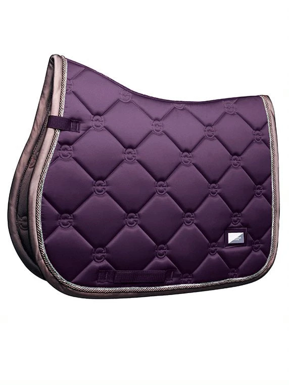 Equestrian Stockholm Jump Saddle Pad Orchid Bloom 3 Equestrian Stockholm Jump Saddle Pad Orchid Bloom