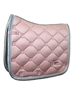 Equestrian Stockholm Dressage Saddle Pad Pink Crystal -Equestrian Supply Store Pink Crystal cob