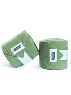 Equestrian Stockholm Bandages Pistachio White
