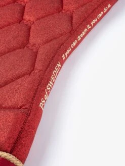 PS Of Sweden Stardust Jump Saddle Pad Dark Red -Equestrian Supply Store Quote Stardust Dark Red Gold 9528 1500x2000px f890b290 5c08 46a1 a6f9 d55c035a1c45