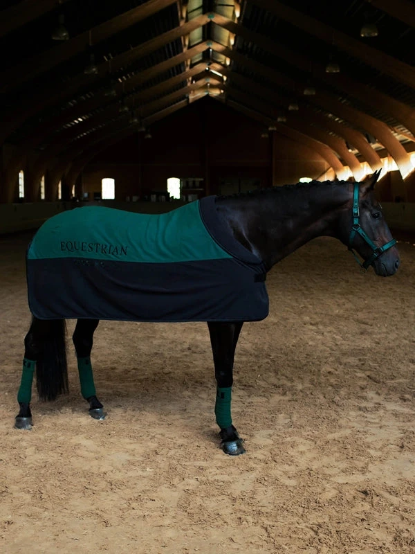 Equestrian Stockholm Fleece Rug Sycamore Green 3 Equestrian Stockholm Fleece Rug Sycamore Green