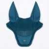 PS Of Sweden Ruffle Ear Bonnet Petrol Blue -Equestrian Supply Store Ruffle Petrol blue Flyhat 9104 1500x2000px