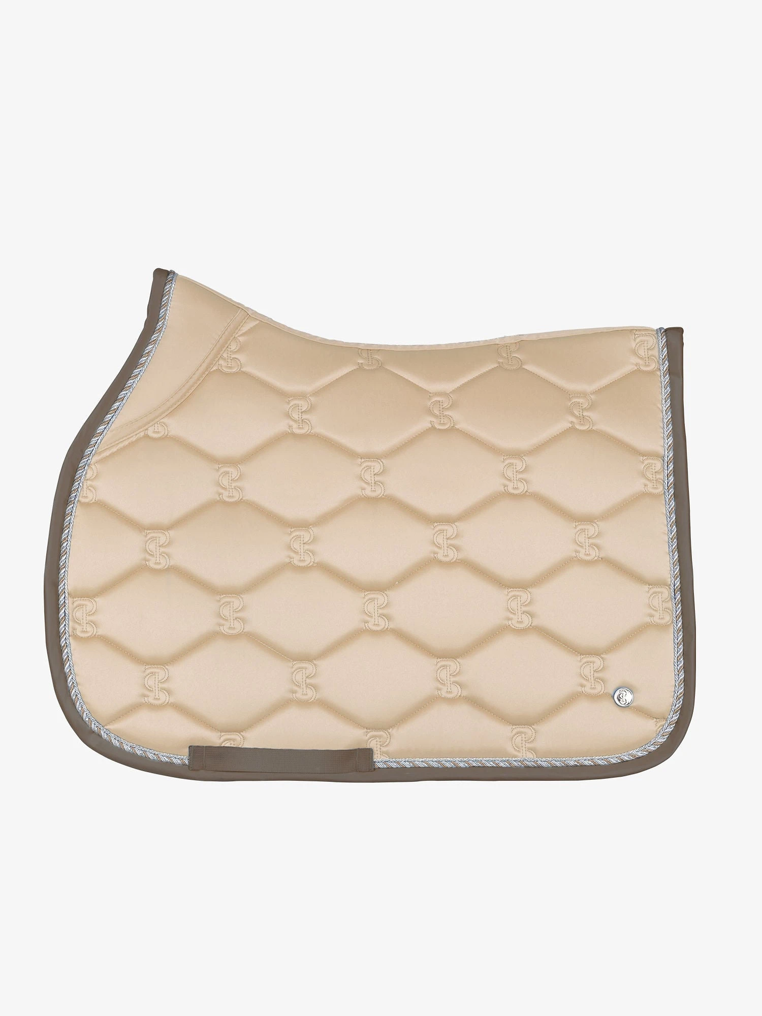 PS Of Sweden Signature Jump Saddle Pad Light Sand 3 PS Of Sweden Signature Jump Saddle Pad Light Sand