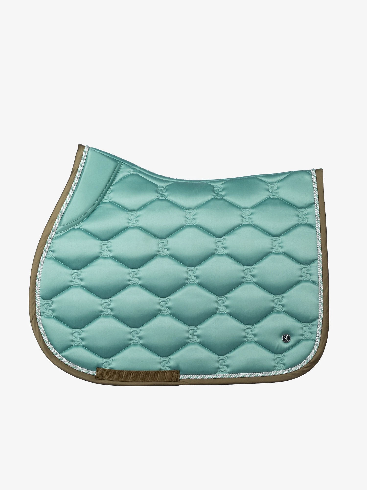 PS Of Sweden Signature Jump Saddle Pad Celadon 3 PS Of Sweden Signature Jump Saddle Pad Celadon
