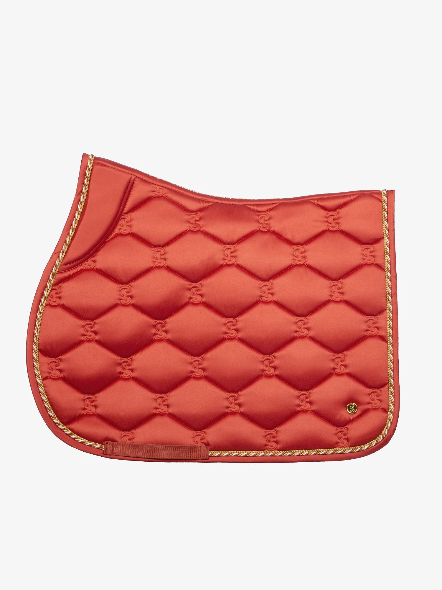 PS Of Sweden Signature Jump Saddle Pad Burnt Orange 4 PS Of Sweden Signature Jump Saddle Pad Burnt Orange - Image 2