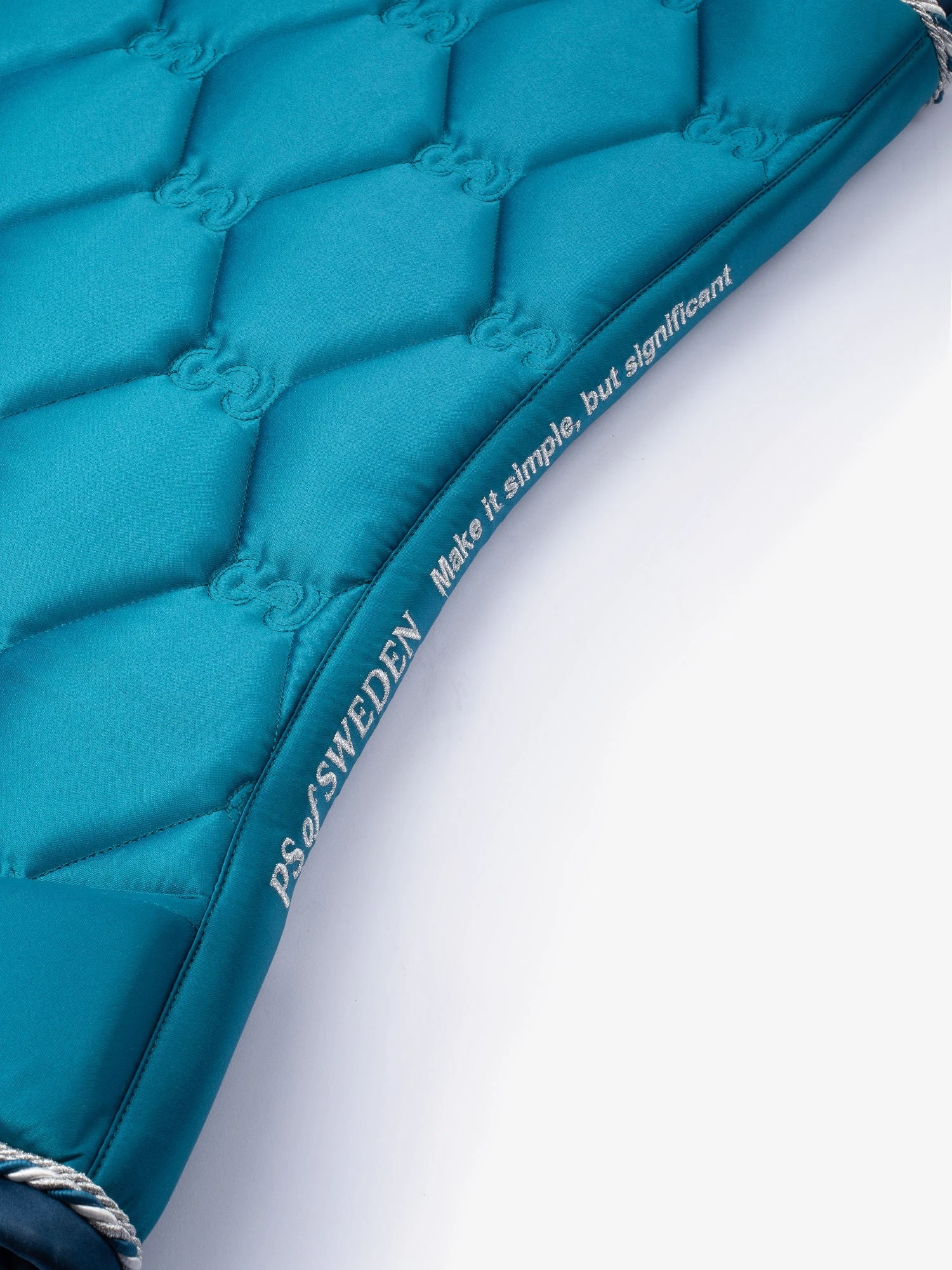 PS Of Sweden Signature Jump Saddle Pad Ocean 4 PS Of Sweden Signature Jump Saddle Pad Ocean - Image 2