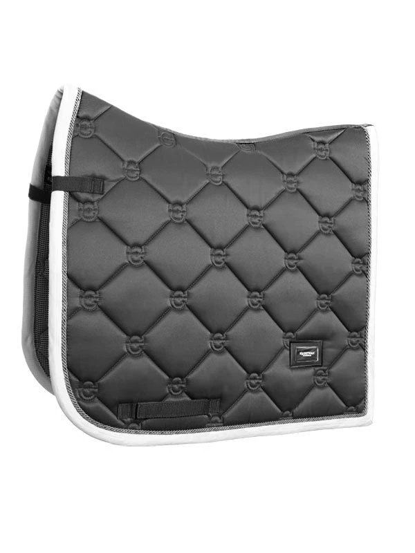 Equestrian Stockholm Dressage Saddle Pad Silver Cloud 3 Equestrian Stockholm Dressage Saddle Pad Silver Cloud