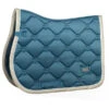Equestrian Stockholm Jump Saddle Pad Stone Blue -Equestrian Supply Store Stone Blue Saddle Pad Jump