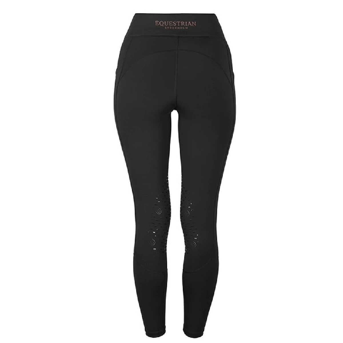 Equestrian Stockholm Movement Jump Riding Tights Black Blush 3 Equestrian Stockholm Movement Jump Riding Tights Black Blush