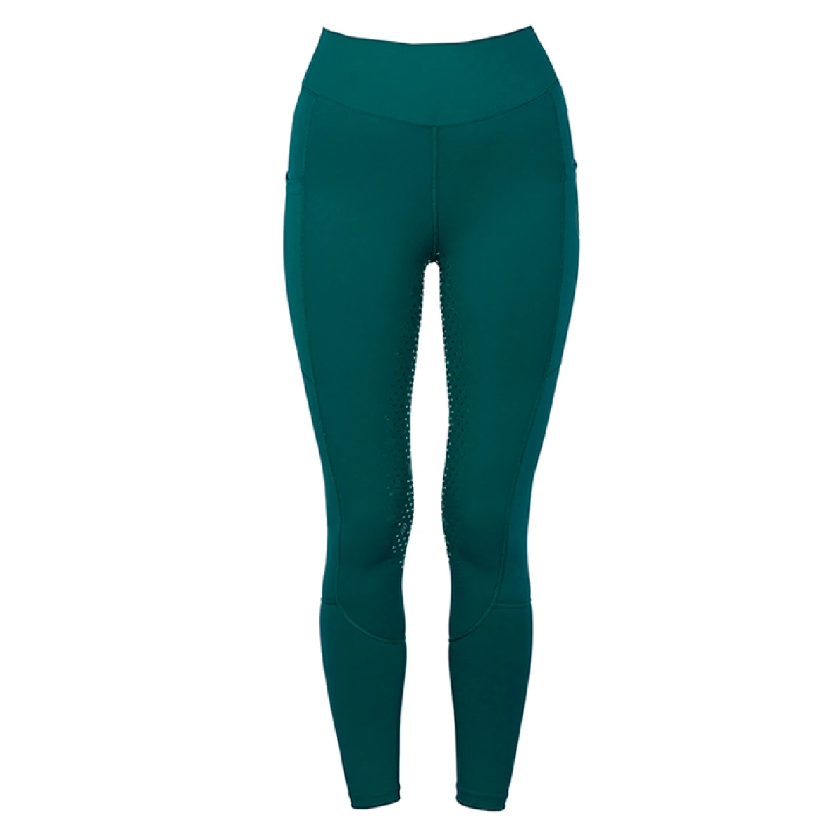 Equestrian Stockholm Movement Dressage Riding Tights Emerald 4 Equestrian Stockholm Movement Dressage Riding Tights Emerald - Image 2