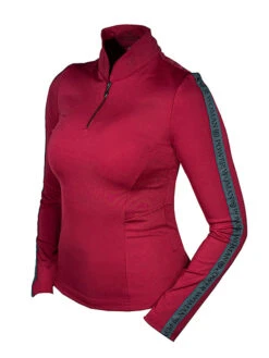 Equestrian Stockholm Power Base Layer Wild Rose 7 Equestrian Stockholm Power Base Layer Wild Rose -Equestrian Supply Store Wild Rose Power Top