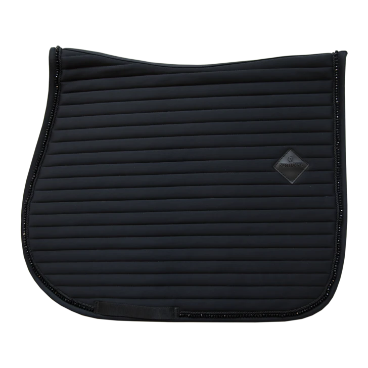 Kentucky Pearls Jump Saddle Pad Black 3 Kentucky Pearls Jump Saddle Pad Black