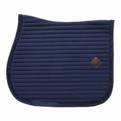 Kentucky Pearls Jump Saddle Pad Navy