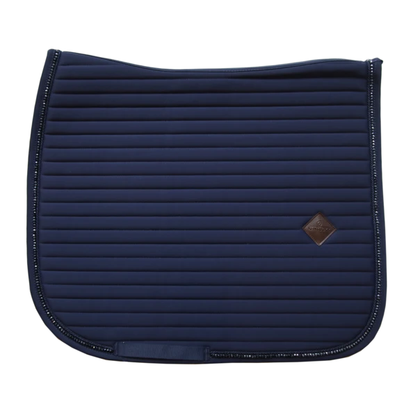 Kentucky Pearls Dressage Saddle Pad Navy 5 Kentucky Pearls Dressage Saddle Pad Navy - Image 3