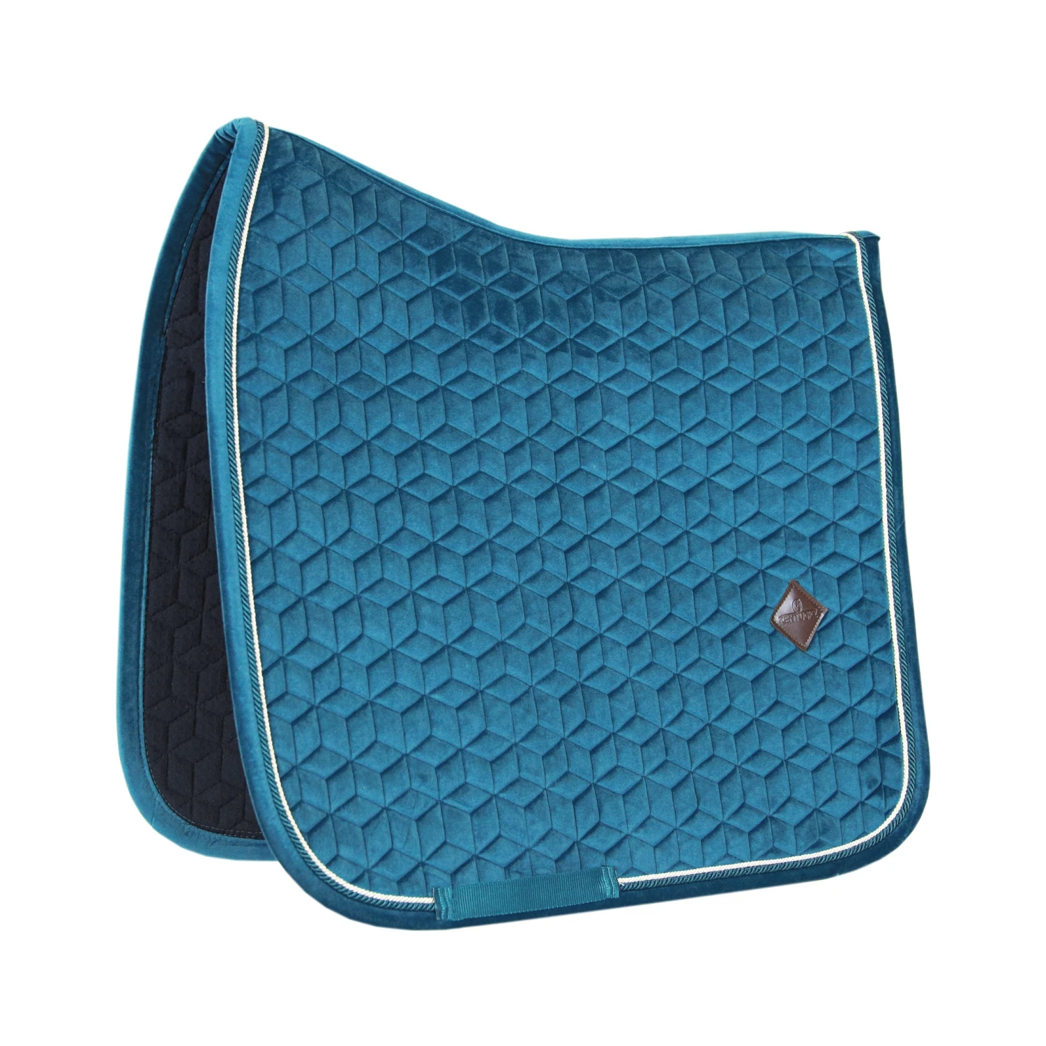 Kentucky Velvet Dressage Saddle Pad Emerald 4 Kentucky Velvet Dressage Saddle Pad Emerald - Image 2
