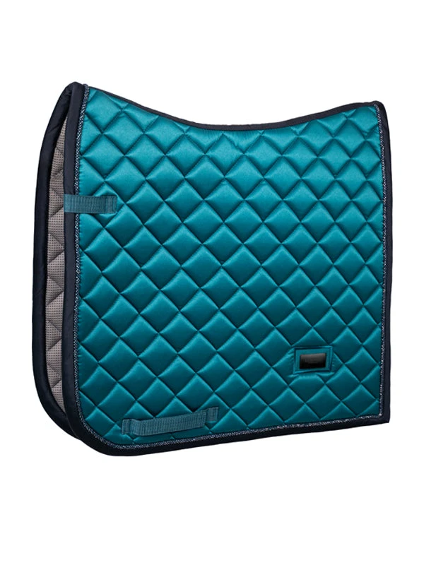 Equestrian Stockholm Dressage Saddle Pad Aurora Blues 3 Equestrian Stockholm Dressage Saddle Pad Aurora Blues