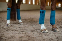 Equestrian Stockholm Bandages Aurora Blues -Equestrian Supply Store aurora blues fleece bandages benlindor bandagen bandages on2