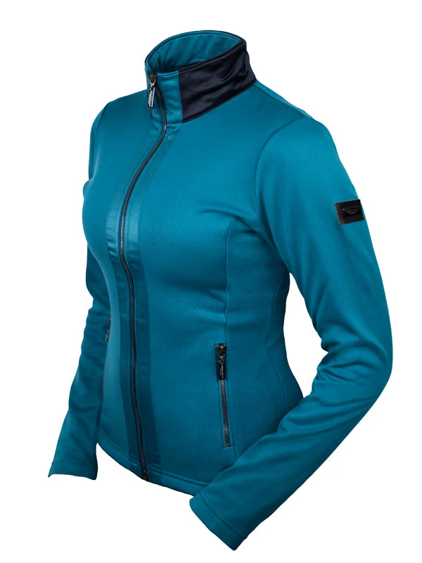 Equestrian Stockholm Fleece Jacket Aurora Blues 3 Equestrian Stockholm Fleece Jacket Aurora Blues