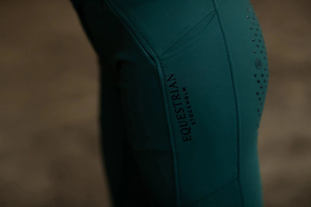 Equestrian Stockholm Elite Dressage Breeches Sycamore Green 7 Equestrian Stockholm Elite Dressage Breeches Sycamore Green - Image 5
