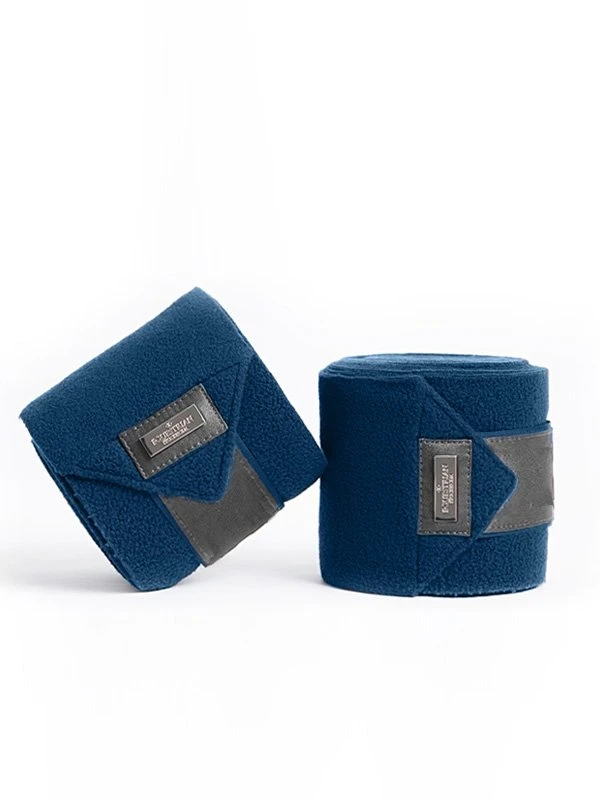 Equestrian Stockholm Bandages Moroccan Blue 3 Equestrian Stockholm Bandages Moroccan Blue