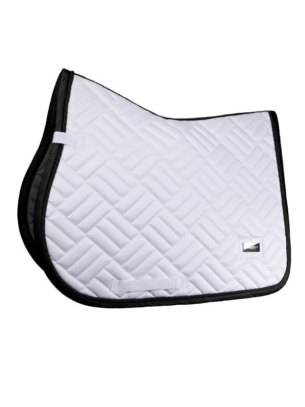 Equestrian Stockholm Modern Jump Saddle Pad White Black Edition 3 Equestrian Stockholm Modern Jump Saddle Pad White Black Edition