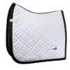 Equestrian Stockholm Modern Dressage Saddle Pad White Black Edition 1 Equestrian Stockholm Modern Dressage Saddle Pad White Black Edition -Equestrian Supply Store black edition modern white dressage saddle pad dressyrschabrak dressurschabracke full 600x800 1