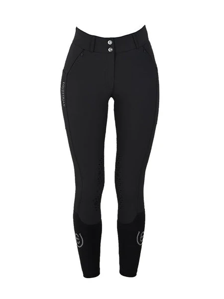 Equestrian Stockholm Elite Dressage Breeches Black 3 Equestrian Stockholm Elite Dressage Breeches Black