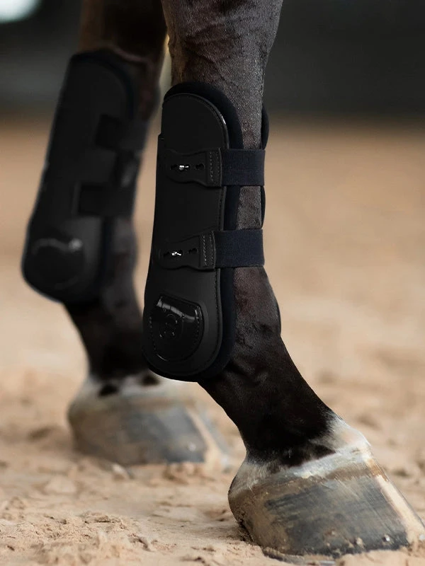Equestrian Stockholm Anatomic Tendon Boots Black Edition 4 Equestrian Stockholm Anatomic Tendon Boots Black Edition - Image 2