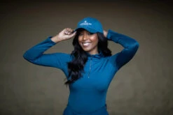 Equestrian Stockholm Cap Blue Meadow 9 Equestrian Stockholm Cap Blue Meadow -Equestrian Supply Store blue meadow cap keps kappe on2