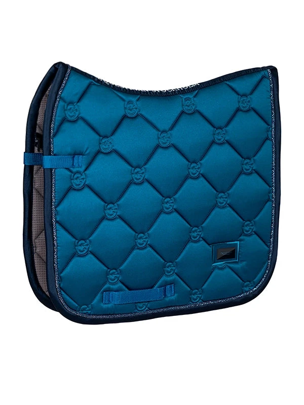 Equestrian Stockholm Dressage Saddle Pad Blue Meadow 5 Equestrian Stockholm Dressage Saddle Pad Blue Meadow - Image 3