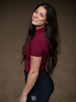 Equestrian Stockholm Ultra Thin Lightness Base Layer Bordeaux 10 Equestrian Stockholm Ultra Thin Lightness Base Layer Bordeaux -Equestrian Supply Store bordeaux riding top ridtopp oben reiten top rijden on1