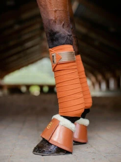 Equestrian Stockholm Bandages Bronze Gold 9 Equestrian Stockholm Bandages Bronze Gold -Equestrian Supply Store bronze gold bandages equestrian stockholm 1 webb