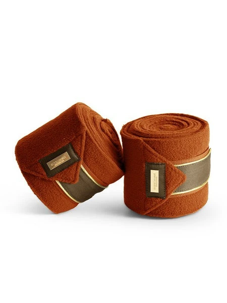 Equestrian Stockholm Bandages Bronze Gold 3 Equestrian Stockholm Bandages Bronze Gold