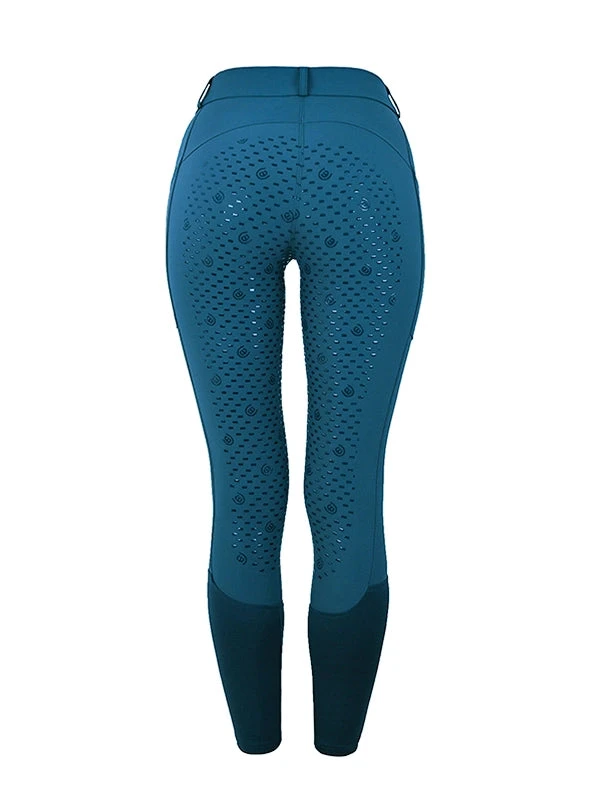 Equestrian Stockholm Elite Dressage Breeches Blue Meadow 6 Equestrian Stockholm Elite Dressage Breeches Blue Meadow - Image 4