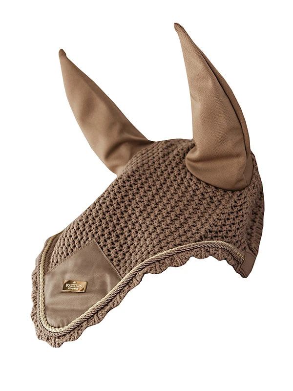 Equestrian Stockholm Ear Bonnet Champagne 3 Equestrian Stockholm Ear Bonnet Champagne