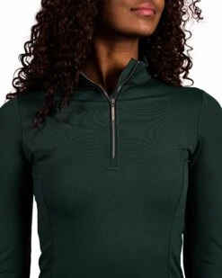 Fager Emma Long Sleeve Base Layer Green -Equestrian Supply Store emma green longDSC 5448 Redigera 1920x2400 1