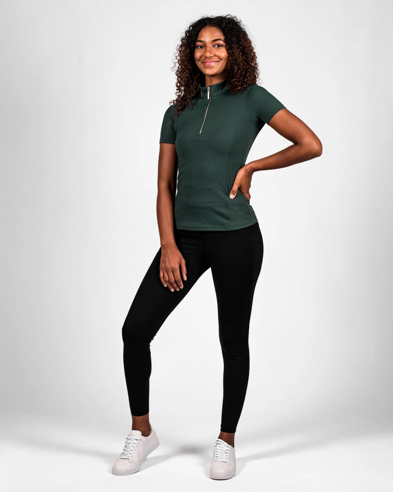 Fager Emma Short Sleeve Base Layer Green 4 Fager Emma Short Sleeve Base Layer Green - Image 2