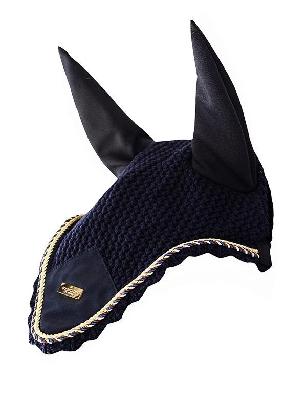 Equestrian Stockholm Ear Bonnet Royal Classic 3 Equestrian Stockholm Ear Bonnet Royal Classic