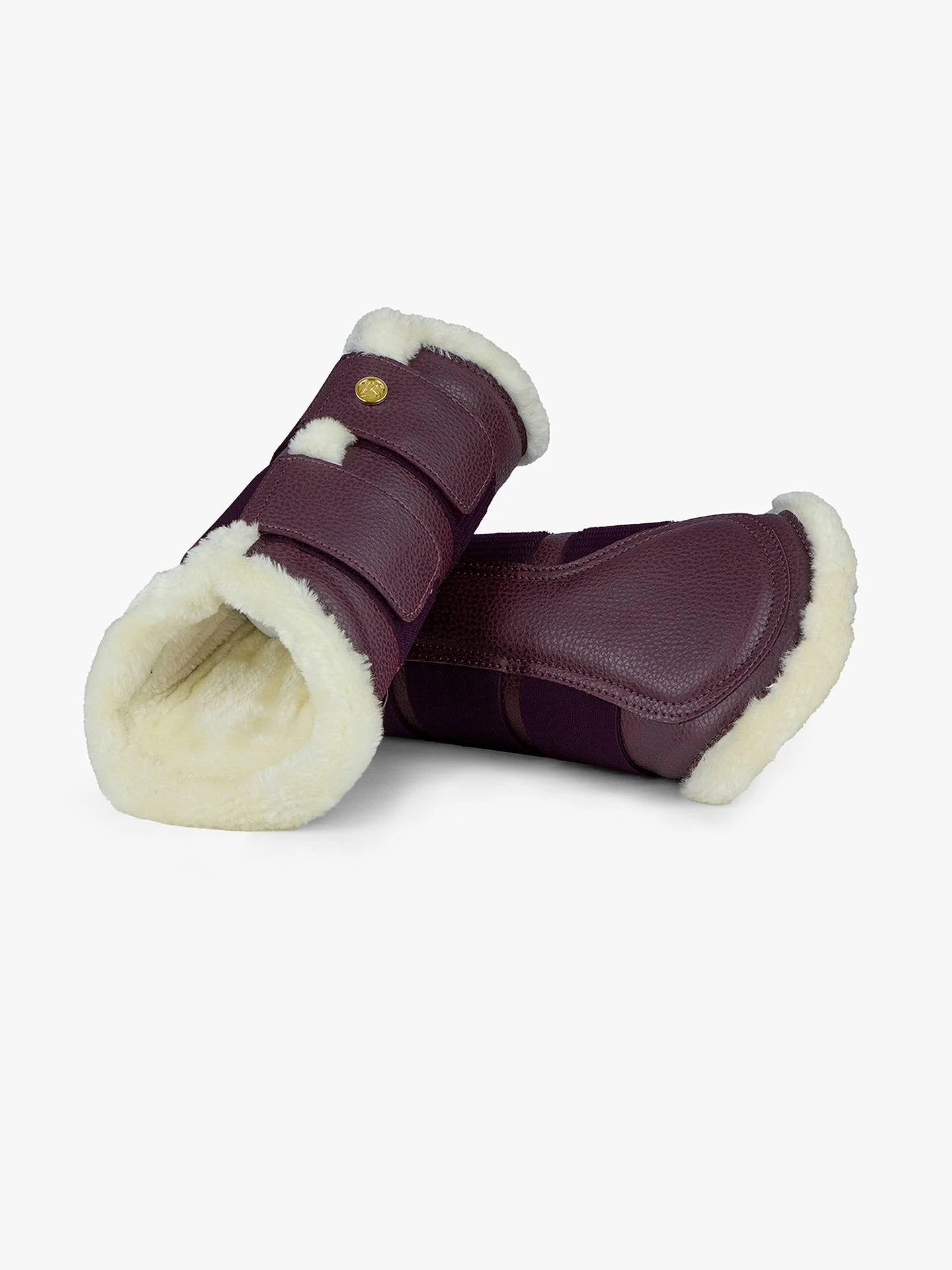 PS Of Sweden Fleece Brushing Boots Wine (set Of 4) 3 PS Of Sweden Fleece Brushing Boots Wine (set Of 4)