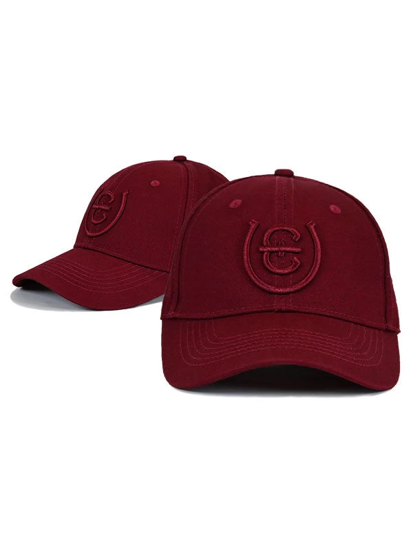 Equestrian Stockholm Cotton Cap Bordeaux 3 Equestrian Stockholm Cotton Cap Bordeaux