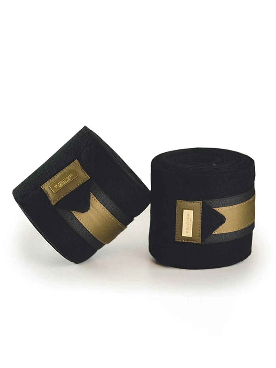 Equestrian Stockholm Bandages Golden Brass 3 Equestrian Stockholm Bandages Golden Brass