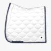 PS Of Sweden Signature Dressage Saddle Pad White/Navy -Equestrian Supply Store image 5278d8ff bb0a 4e39 962f 9611cf568f2b