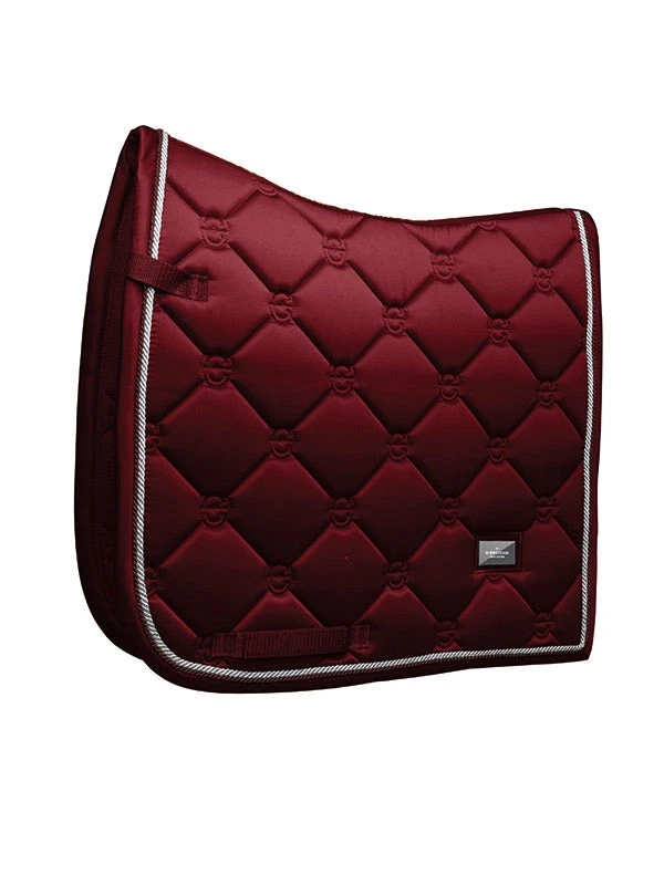 Equestrian Stockholm Dressage Saddle Pad Bordeaux 3 Equestrian Stockholm Dressage Saddle Pad Bordeaux