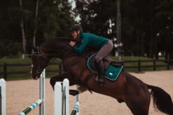 Equestrian Stockholm Jump Saddle Pad Emerald 9 Equestrian Stockholm Jump Saddle Pad Emerald -Equestrian Supply Store image 7729f3ae fe57 42a2 b6b6 7840c2224fad