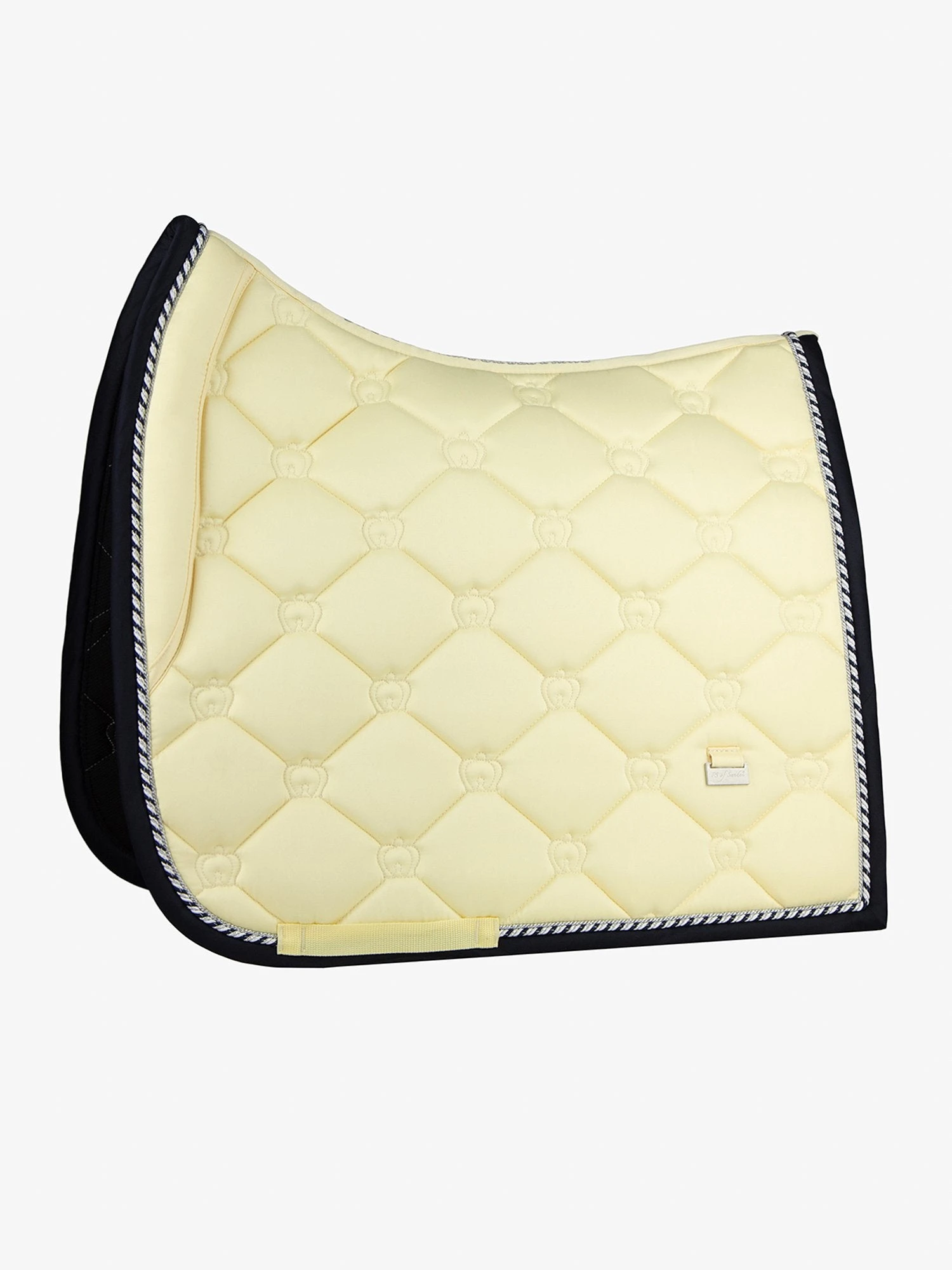 PS Of Sweden Monogram Dressage Saddle Pad Lemon 3 PS Of Sweden Monogram Dressage Saddle Pad Lemon