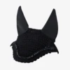 LeMieux Acoustic Diamante Ear Bonnet Black 1 LeMieux Acoustic Diamante Ear Bonnet Black -Equestrian Supply Store lm acousticproflyhood black angle rt 6