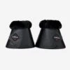 LeMieux Fleece Over Reach Boots Black/Black 2 LeMieux Fleece Over Reach Boots Black/Black -Equestrian Supply Store lm overreachboots fleece blackblack hr 2