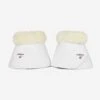 LeMieux Fleece Over Reach Boots White/Natural 1 LeMieux Fleece Over Reach Boots White/Natural -Equestrian Supply Store lm overreachboots fleece whitenaturak hr 1