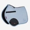 LeMieux Mini Jump Saddle Pad Mist -Equestrian Supply Store lm ss23 minicollection suedegp mist hr copy
