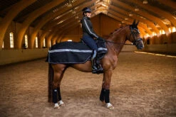 Equestrian Stockholm Bandages Luminous Black 9 Equestrian Stockholm Bandages Luminous Black -Equestrian Supply Store luminous bandages